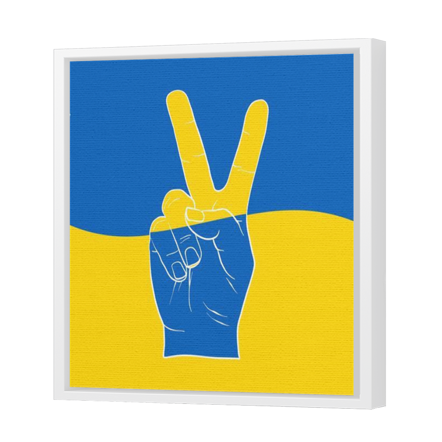 Thumbnail for Canvas - White Floating Frame