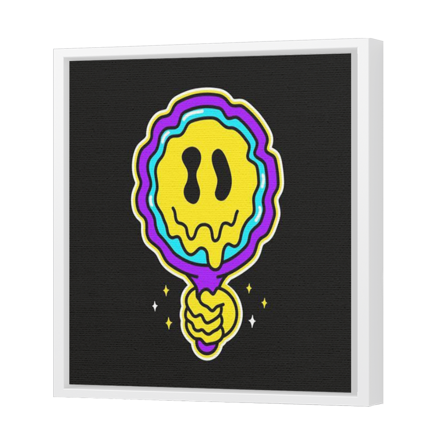Thumbnail for Canvas - White Floating Frame