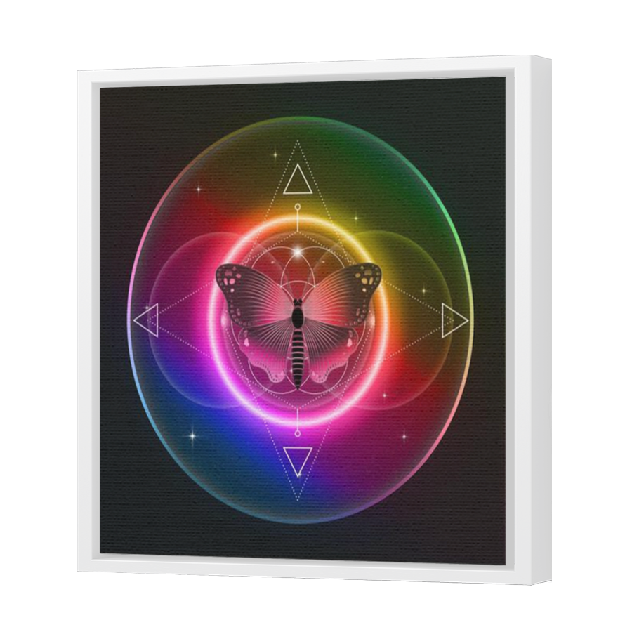 Thumbnail for Canvas - White Floating Frame