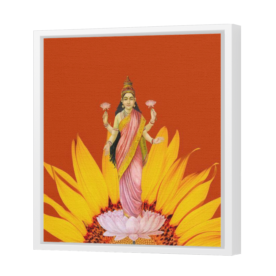 Thumbnail for Canvas - White Floating Frame