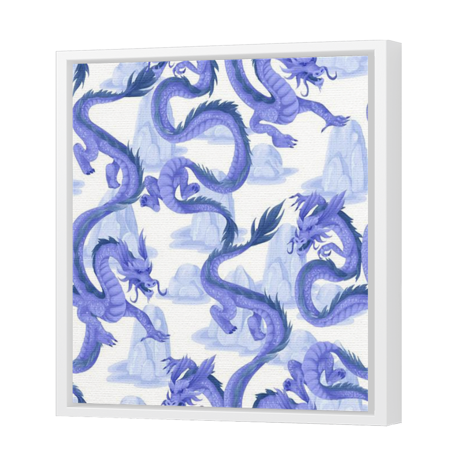 Thumbnail for Canvas - White Floating Frame