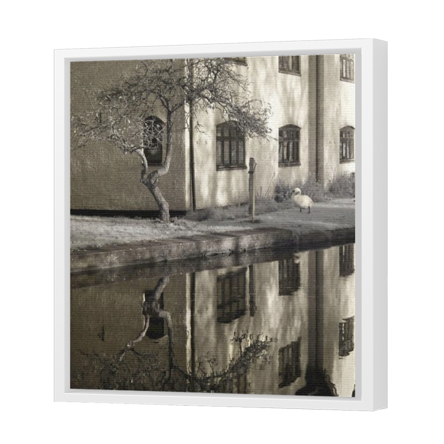 Thumbnail for Canvas - White Floating Frame
