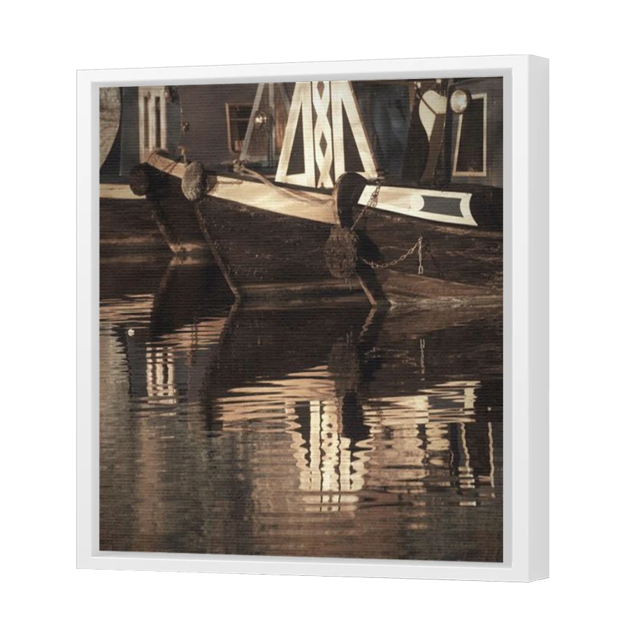Thumbnail for Canvas - White Floating Frame