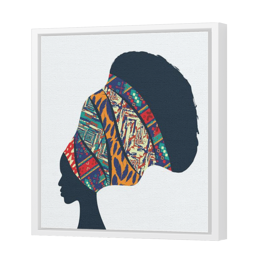 Thumbnail for Canvas - White Floating Frame