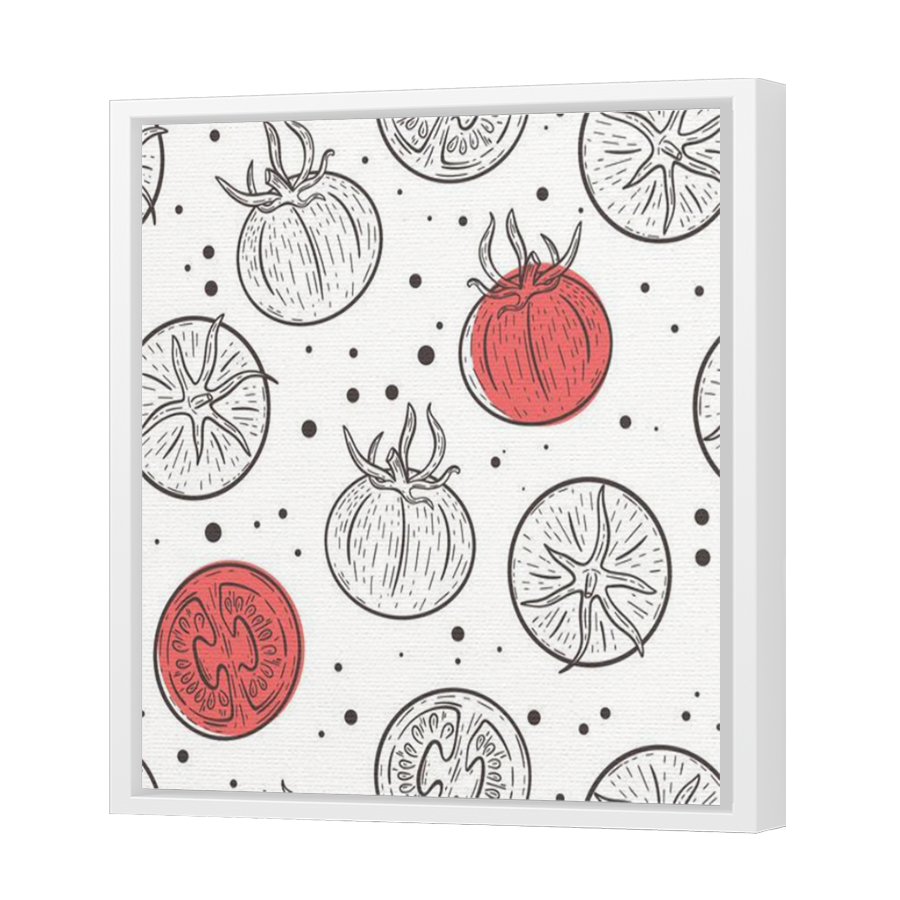 Thumbnail for Canvas - White Floating Frame