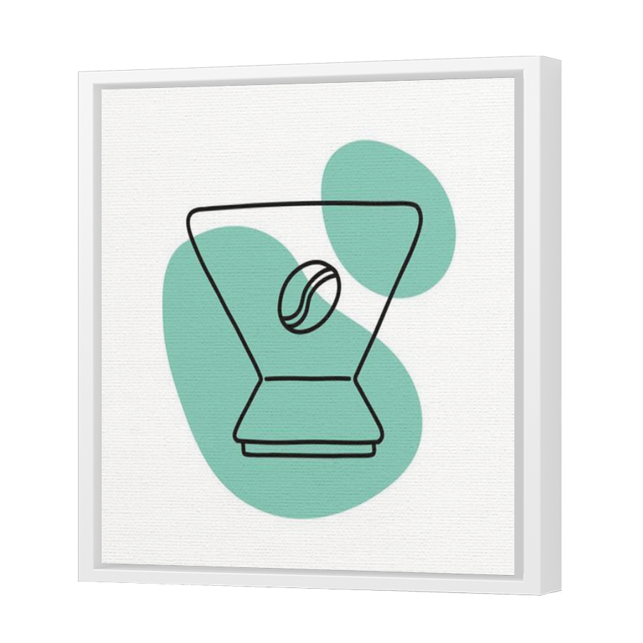 Thumbnail for Canvas - White Floating Frame