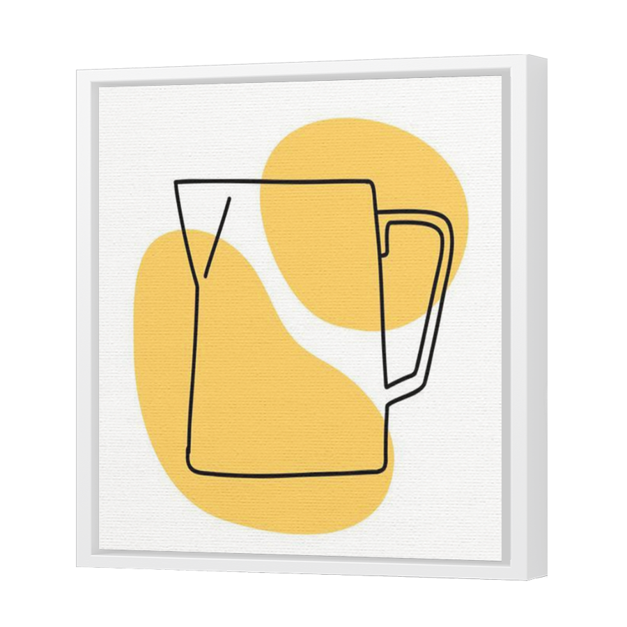Thumbnail for Canvas - White Floating Frame
