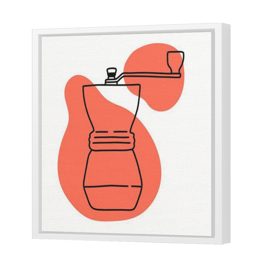 Thumbnail for Canvas - White Floating Frame