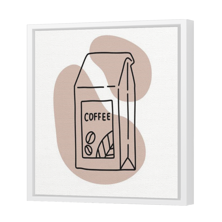 Thumbnail for Canvas - White Floating Frame