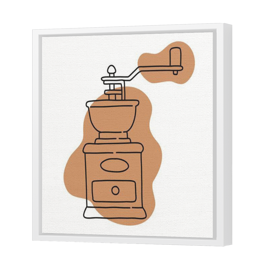 Thumbnail for Canvas - White Floating Frame