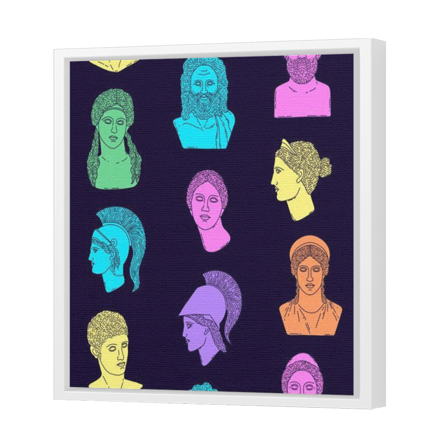 Thumbnail for Canvas - White Floating Frame