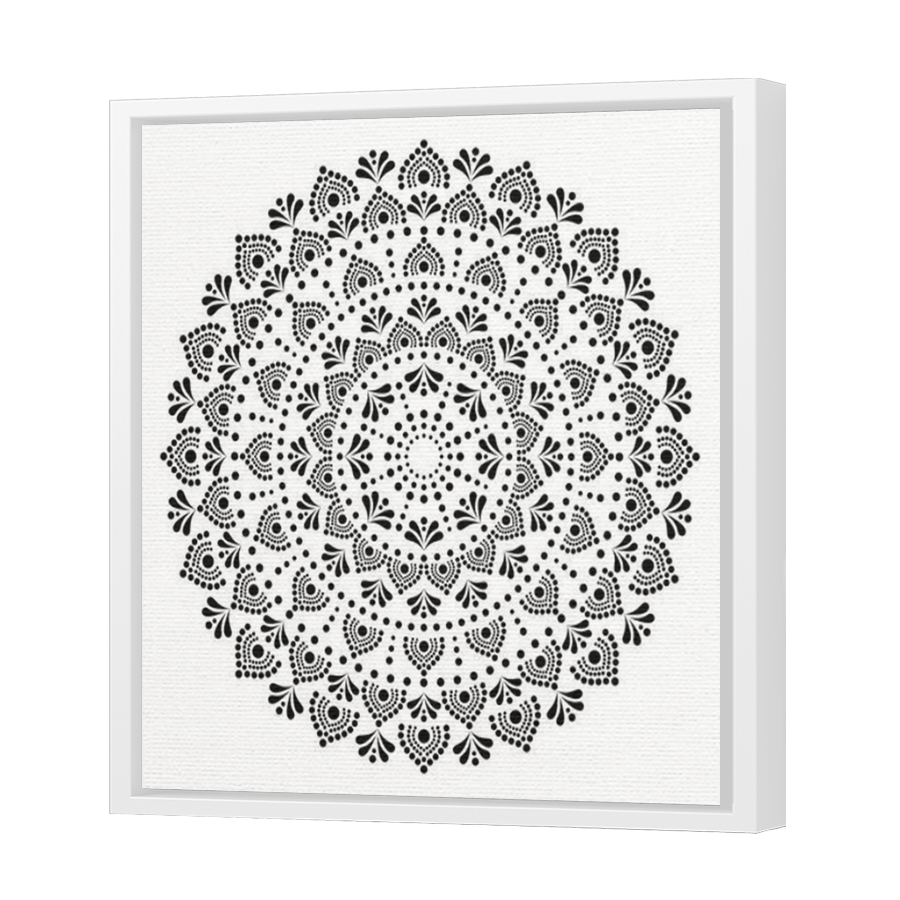 Thumbnail for Canvas - White Floating Frame