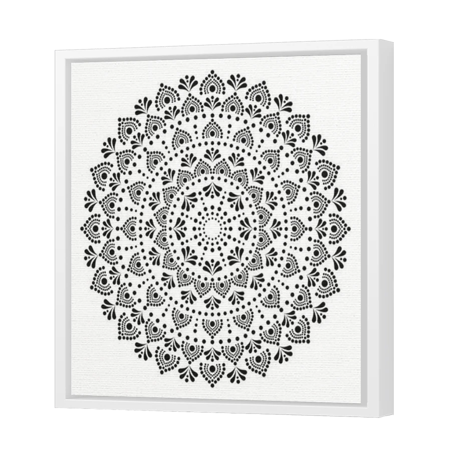 Thumbnail for Canvas - White Floating Frame