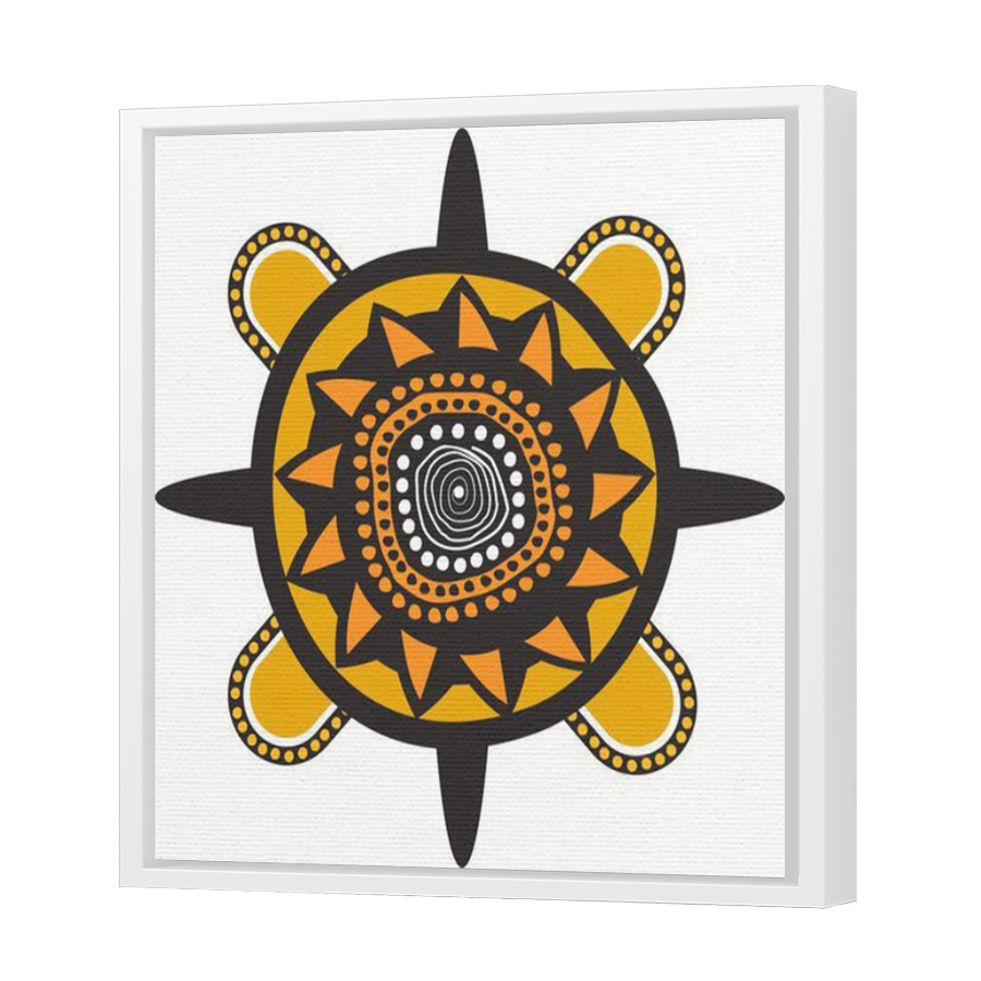 Thumbnail for Canvas - White Floating Frame