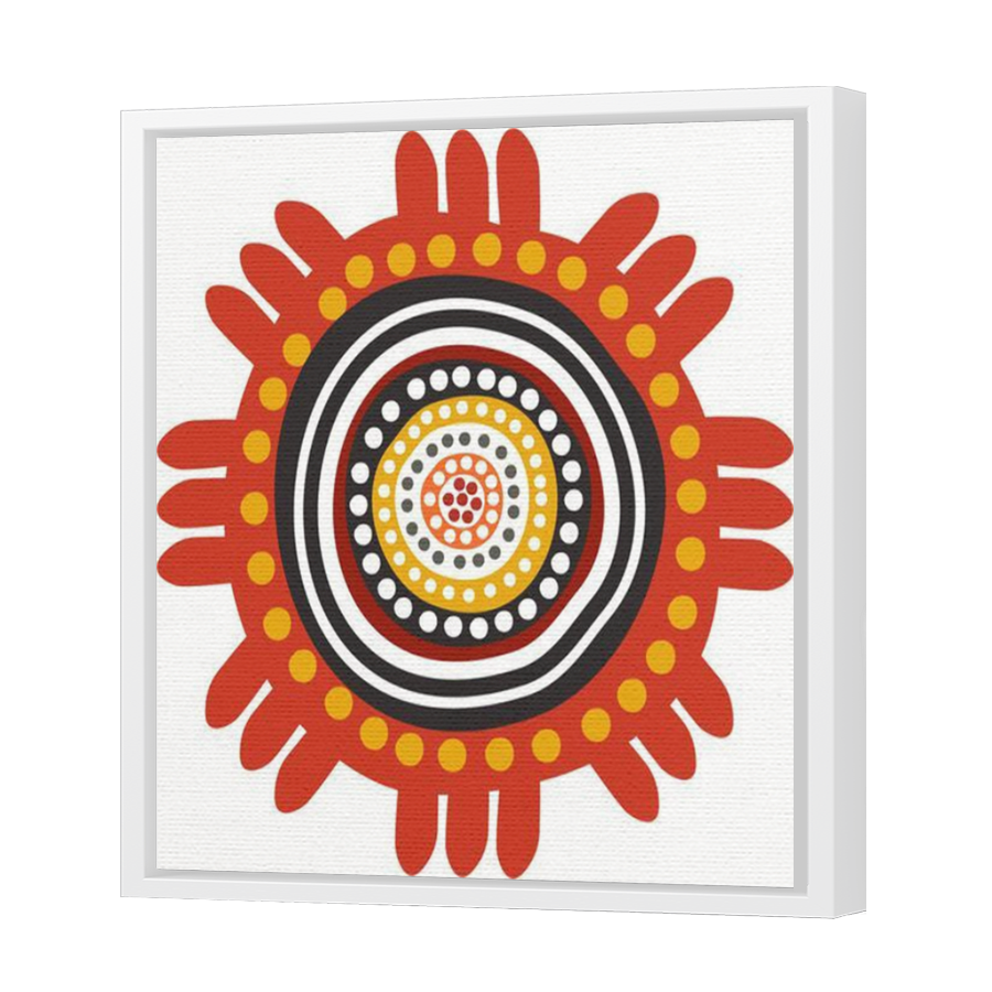 Thumbnail for Canvas - White Floating Frame