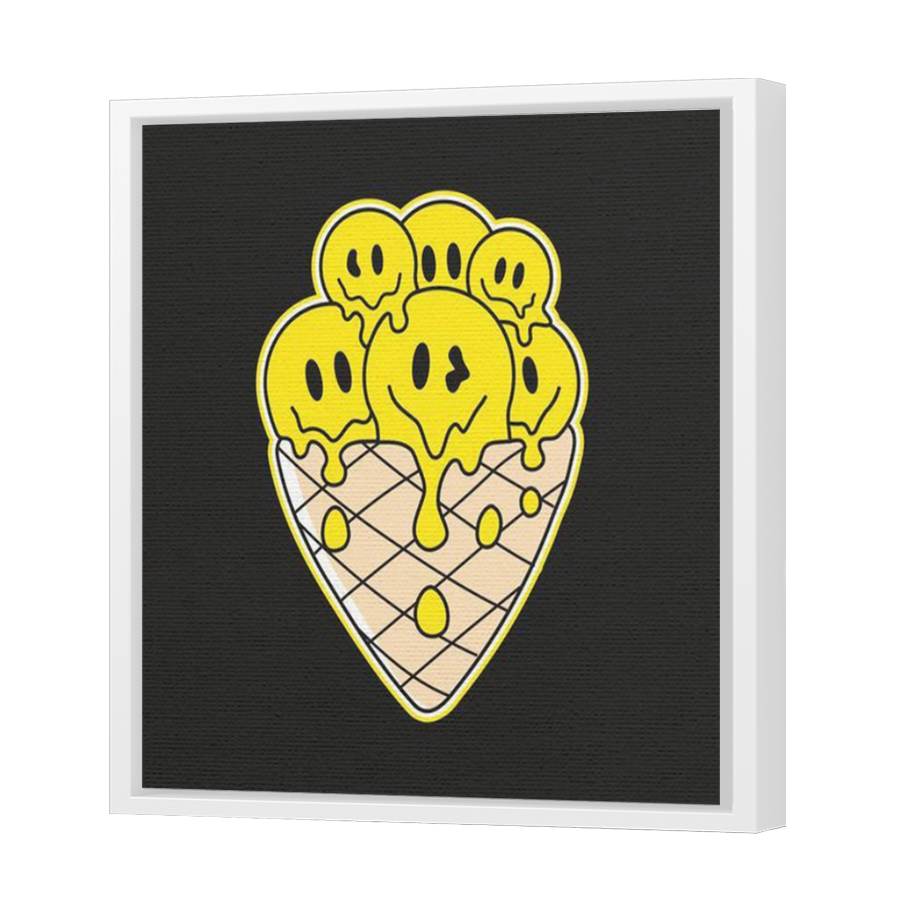Thumbnail for Canvas - White Floating Frame
