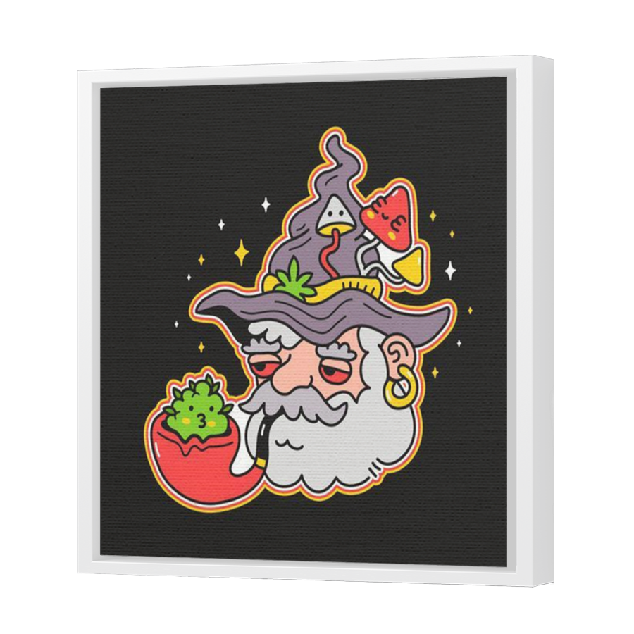 Thumbnail for Canvas - White Floating Frame