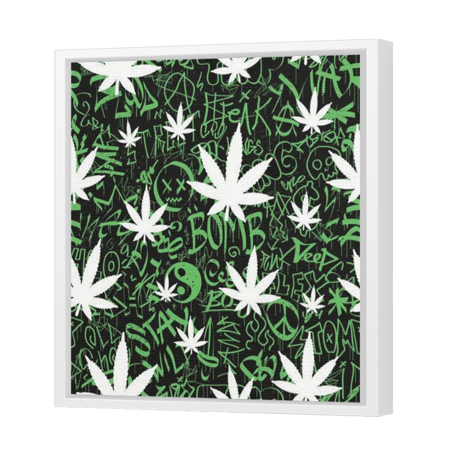 Thumbnail for Canvas - White Floating Frame