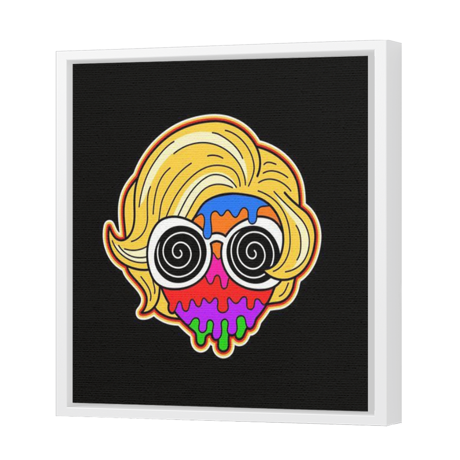 Thumbnail for Canvas - White Floating Frame