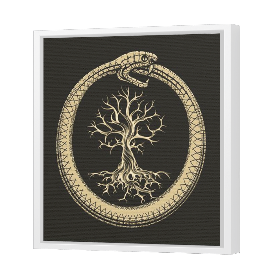 Thumbnail for Canvas - White Floating Frame
