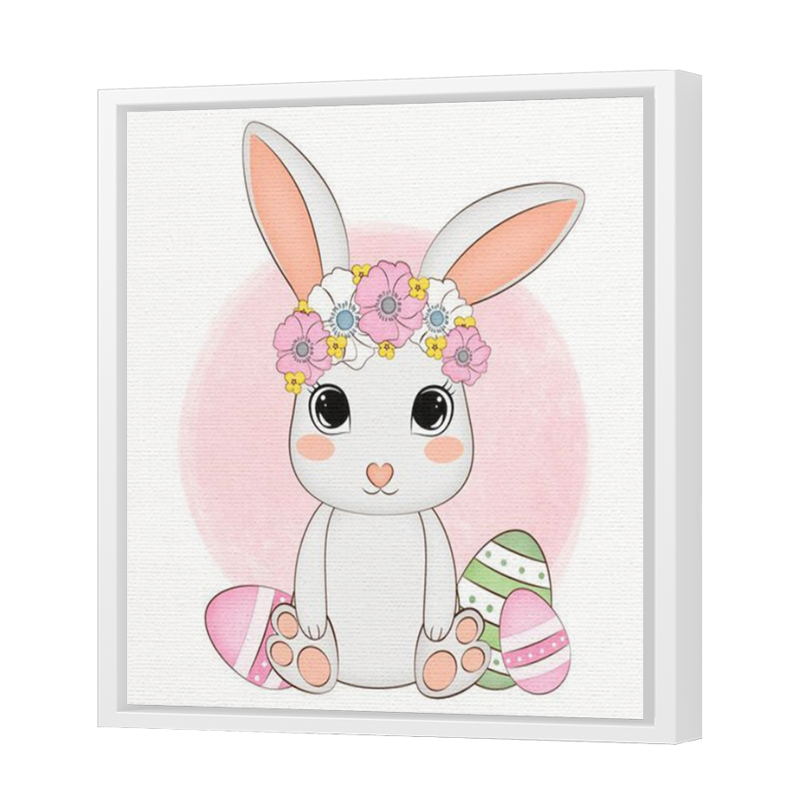 Thumbnail for Canvas - White Floating Frame
