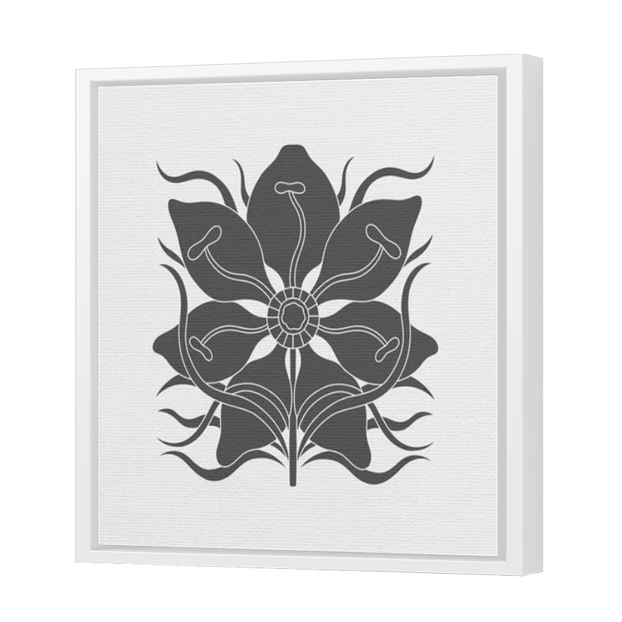 Thumbnail for Canvas - White Floating Frame