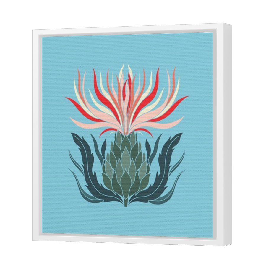Thumbnail for Canvas - White Floating Frame
