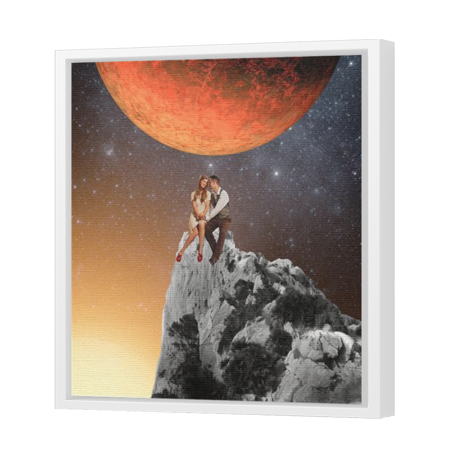 Thumbnail for Canvas - White Floating Frame