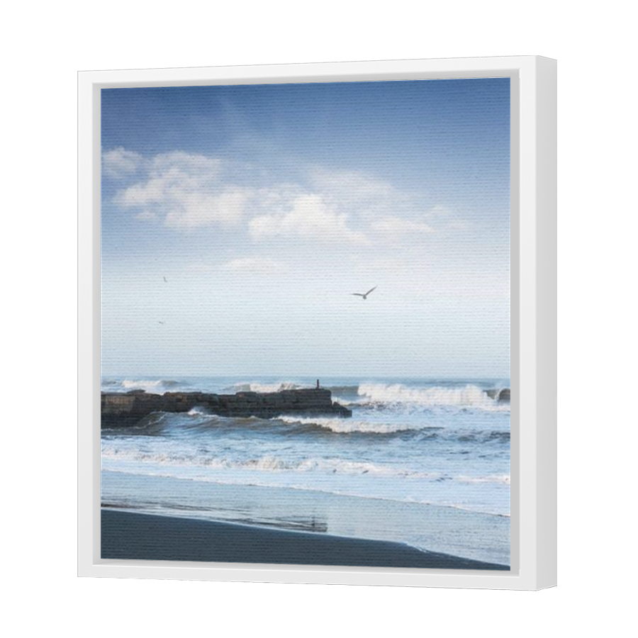 Thumbnail for Canvas - White Floating Frame