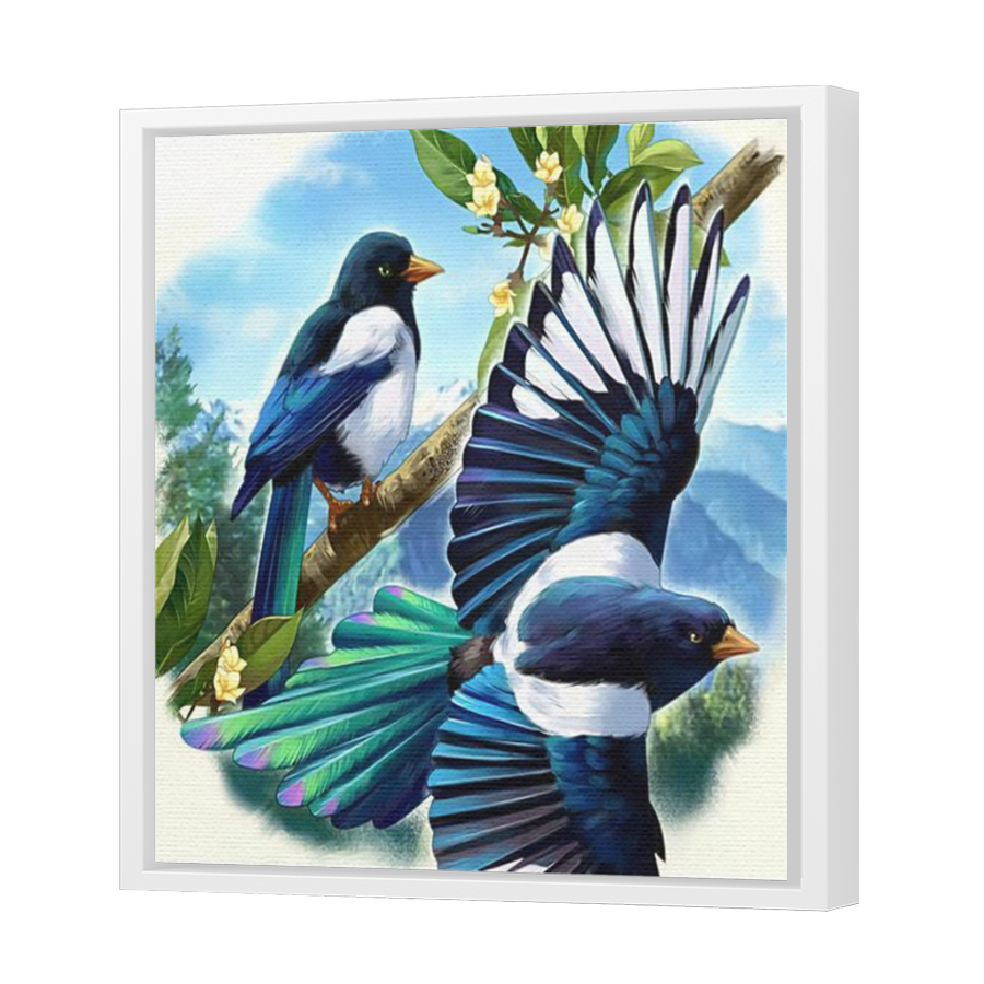 Thumbnail for Canvas - White Floating Frame