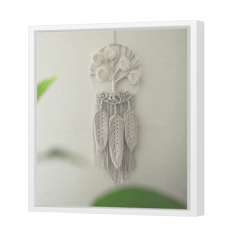 Thumbnail for Canvas - White Floating Frame