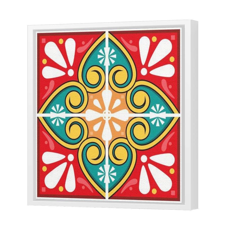 Thumbnail for Canvas - White Floating Frame
