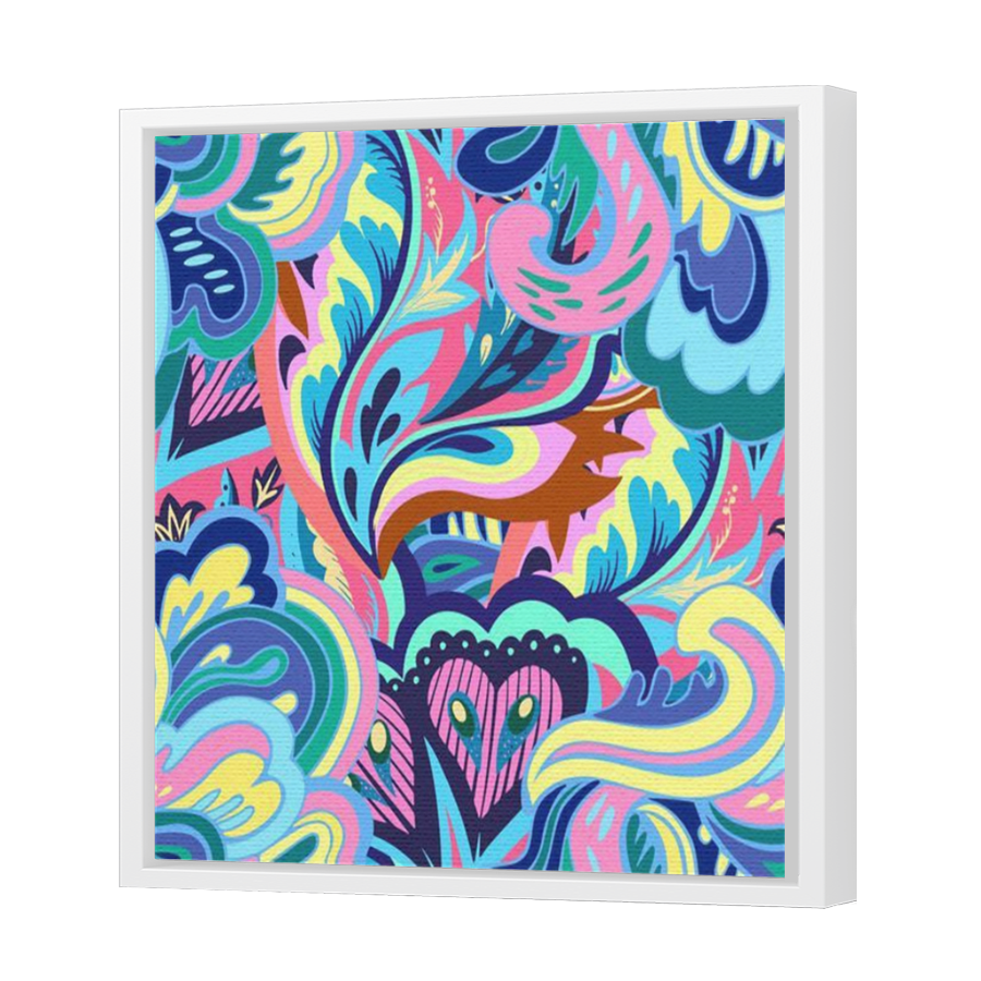 Thumbnail for Canvas - White Floating Frame
