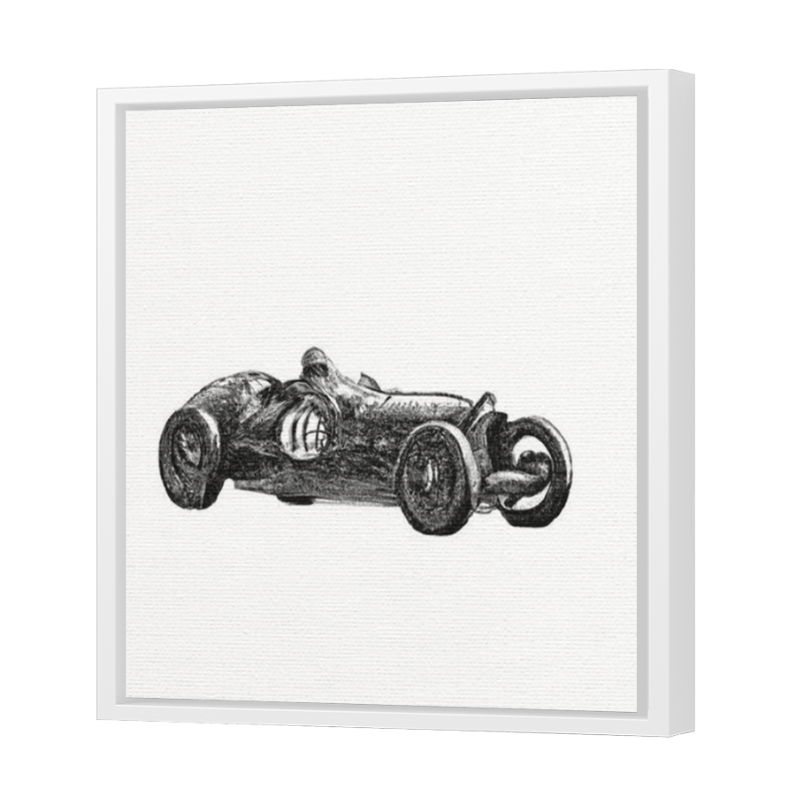 Thumbnail for Canvas - White Floating Frame