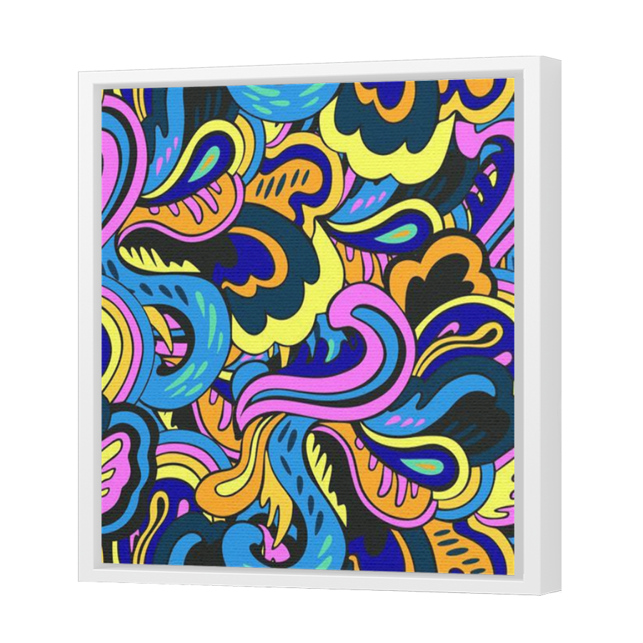 Thumbnail for Canvas - White Floating Frame