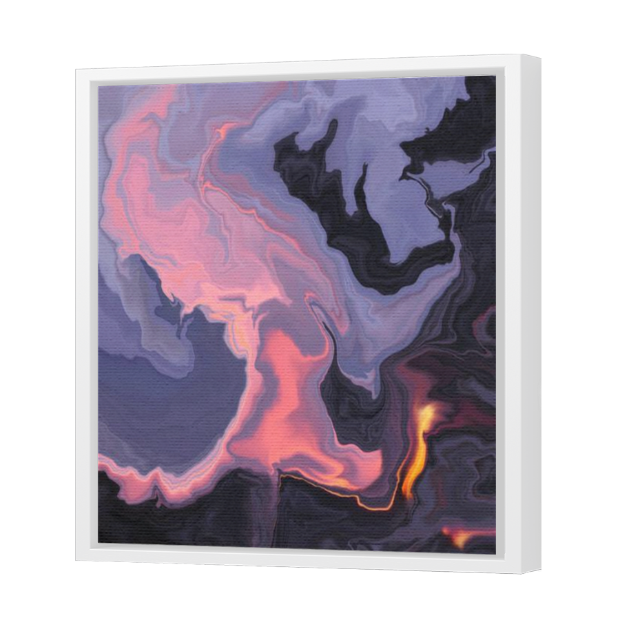 Thumbnail for Canvas - White Floating Frame
