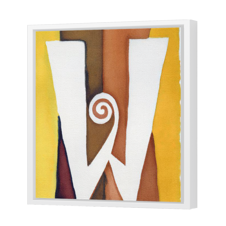Thumbnail for Canvas - White Floating Frame