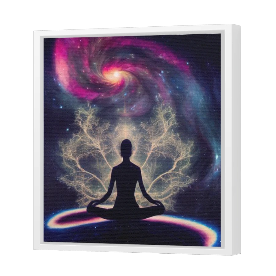 Thumbnail for Canvas - White Floating Frame