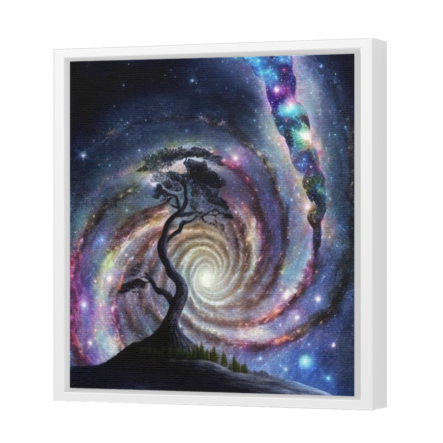 Thumbnail for Canvas - White Floating Frame