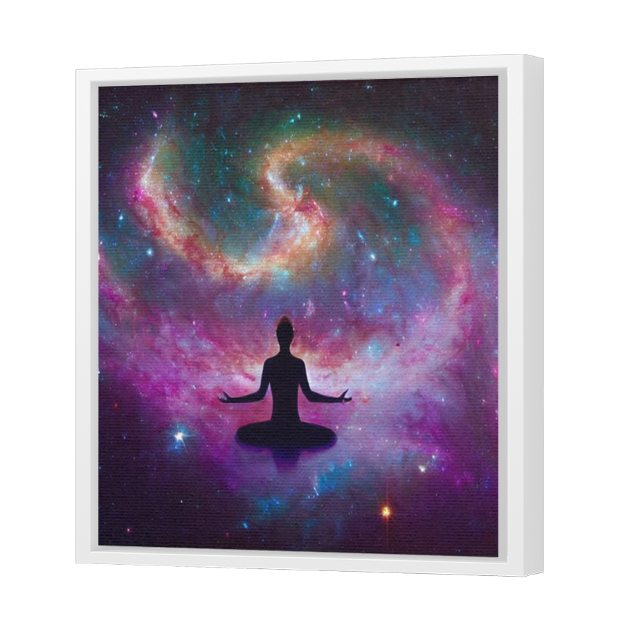 Thumbnail for Canvas - White Floating Frame