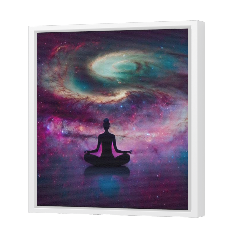 Thumbnail for Canvas - White Floating Frame