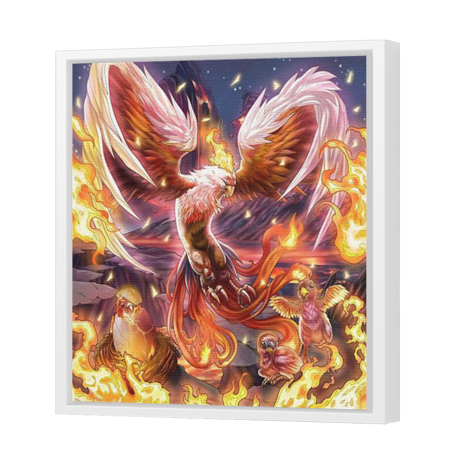 Thumbnail for Canvas - White Floating Frame