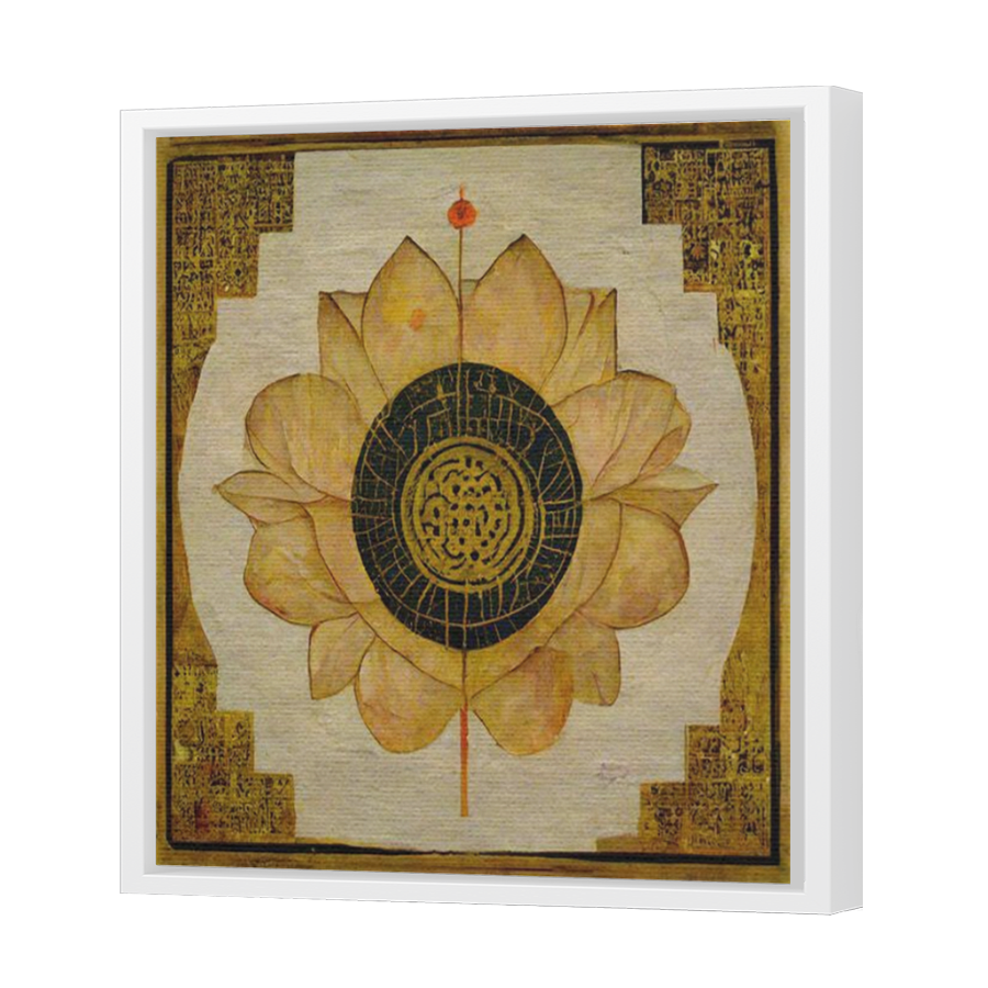 Thumbnail for Canvas - White Floating Frame