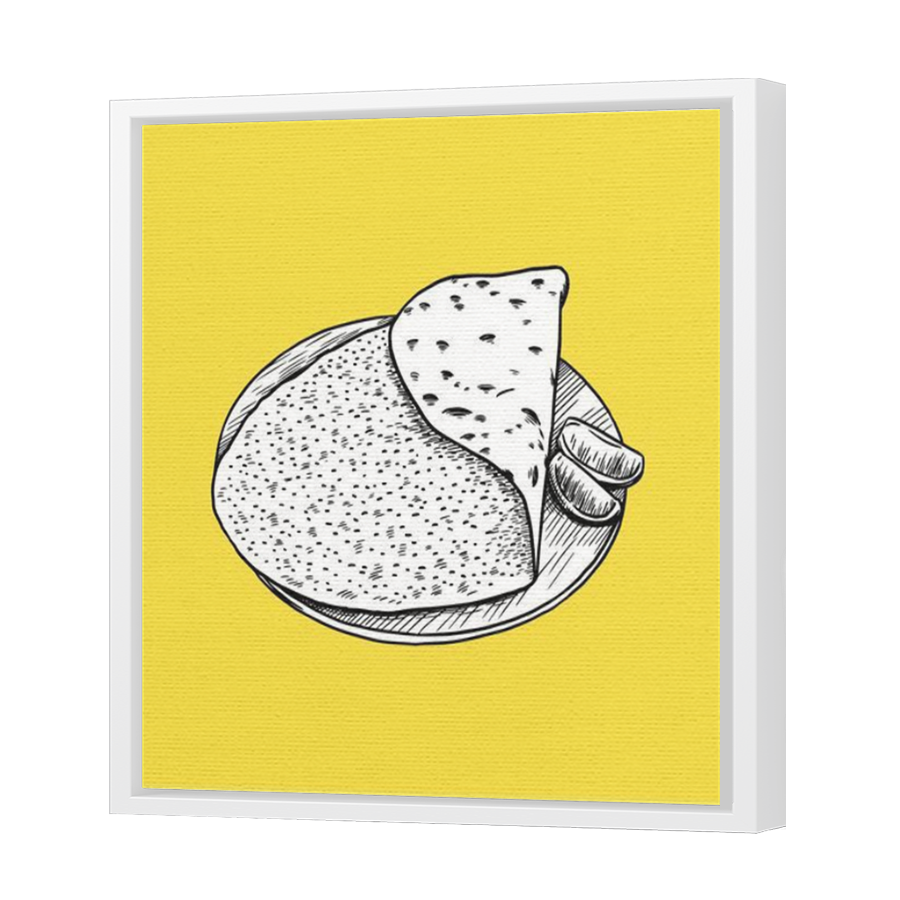 Thumbnail for Canvas - White Floating Frame