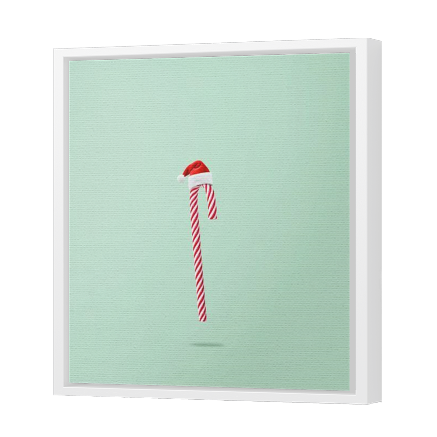 Thumbnail for Canvas - White Floating Frame