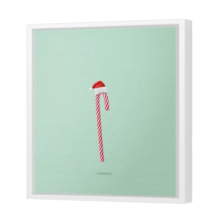 Thumbnail for Canvas - White Floating Frame