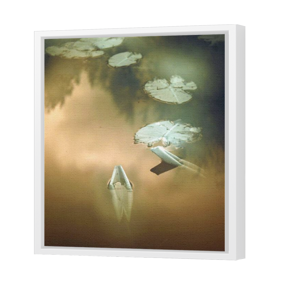 Thumbnail for Canvas - White Floating Frame