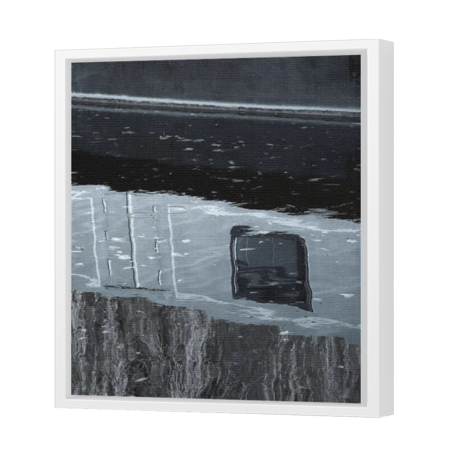Thumbnail for Canvas - White Floating Frame