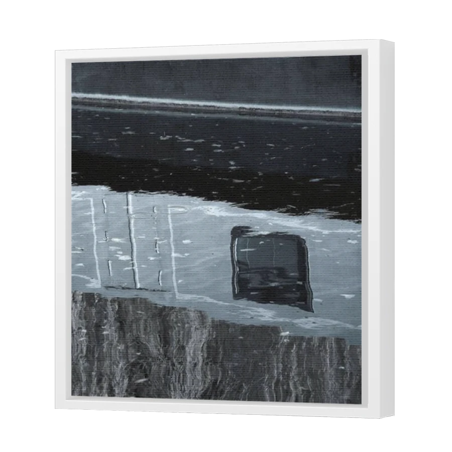Thumbnail for Canvas - White Floating Frame