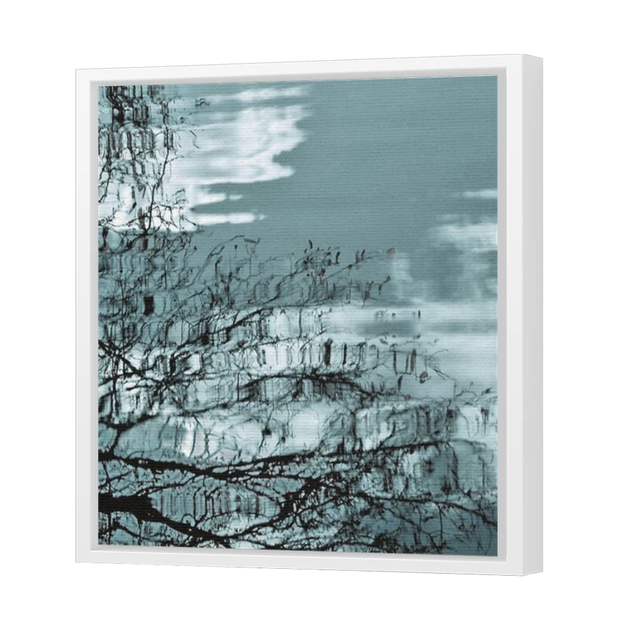 Thumbnail for Canvas - White Floating Frame